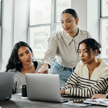 women workning