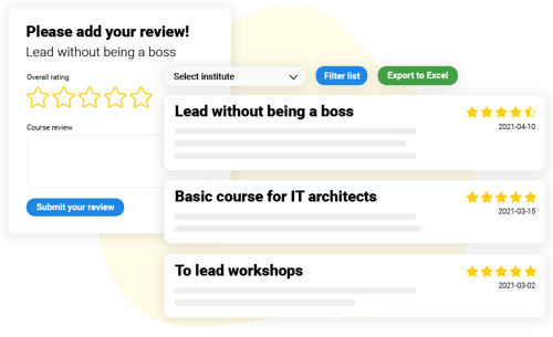 Findcourses PRO system - Feedback